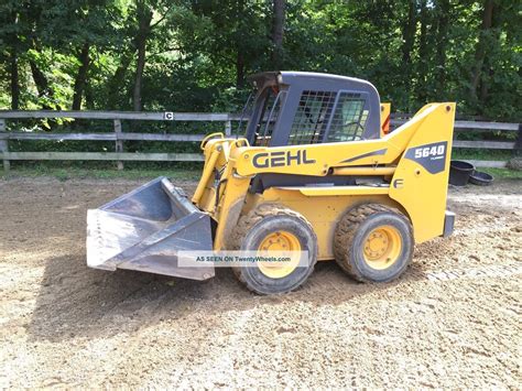 5640 skid steer wheel|gehl skid steer loader 5640.